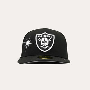 帽子 Ayelayen New Era 59FIFTY LA 7 3/8 Ay El Ay En Los Angeles Dodgers LA Black New Era Fitted Hat